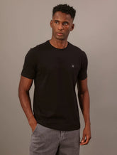 CAMISETA MC CKJ MAS PATCH PRETO