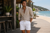 BERMUDA MAS ALFA PREMIUM VISCOSE BRENDON BRANCO