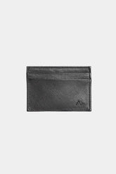 PORTA CARTAO MAS FLAT SAFFIANO ARAMIS PRETO