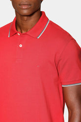 POLO MC MAS ARAMIS BASICA 4 FRISOS VERMELHO ARAMIS