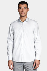 CAMISA ML MAS SLIM SOCIAL C ELAST ARAMIS CINZA