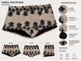 SUNGA ADULTO BOX ESTAMPADA ESTAMPADO