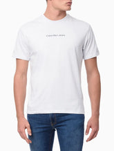 CAMISETA MC CKJ MASC LOGO CENTRALIZADO BRANCO