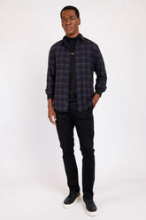 NOVO CALCA CHINO SKINNY SARJADA PRETO