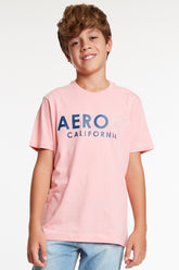 CAMISETA MC MASC TEEN AEROPOSTALE ROSA