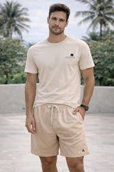 SHORT LINHO MASC LISO FENDI CLARO