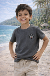 CAMISETA RSV MINI BASICA PATCH SK8 FULIGEM