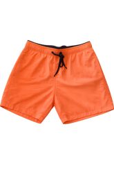 SHORT TACTEL MAS LISO C ELAST COLLOR LARANJA NEON/MARINHO