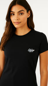 BLUSA FEM MC SILKADA AEROPOSTALE PRETO