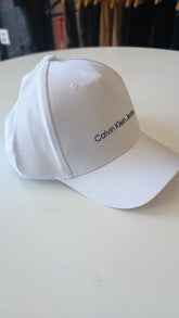 BONE CK BOY ABA CURVA 5 GOMOS SARJA LOGO BRANCO