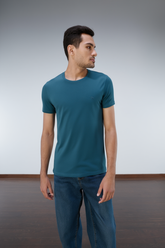 CAMISETA MAS MC ESSENCIAL OGOCHI AZUL PETROLEO 4324