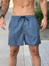 SHORT PRAIA RSV MAS TEXTURADO SUMMER AZUL IRON