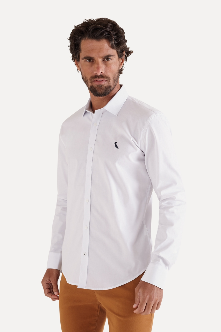 CAMISA RSV MAS ML ENXUTO ELASTANO BRANCO