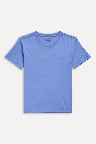 NOVO CAMISETA RSV MINI CARECA BASICA AZUL CARBONO