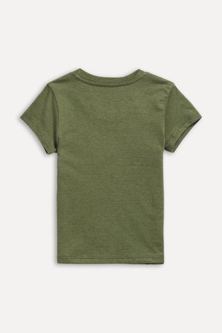 CAMISETA RSV MINI BB MESCLA PARIS VERDE MUSGO