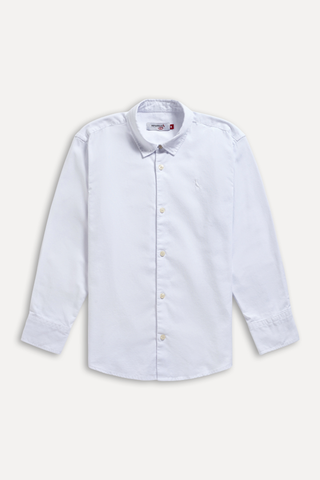 NOVO CAMISA RSV MINI ML OXFORD COLOR BRANCO