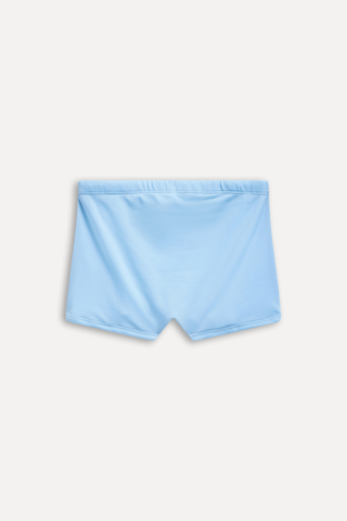 NOVO SUNGA SHORT MAS RSV MINI LISA AZUL CLARO