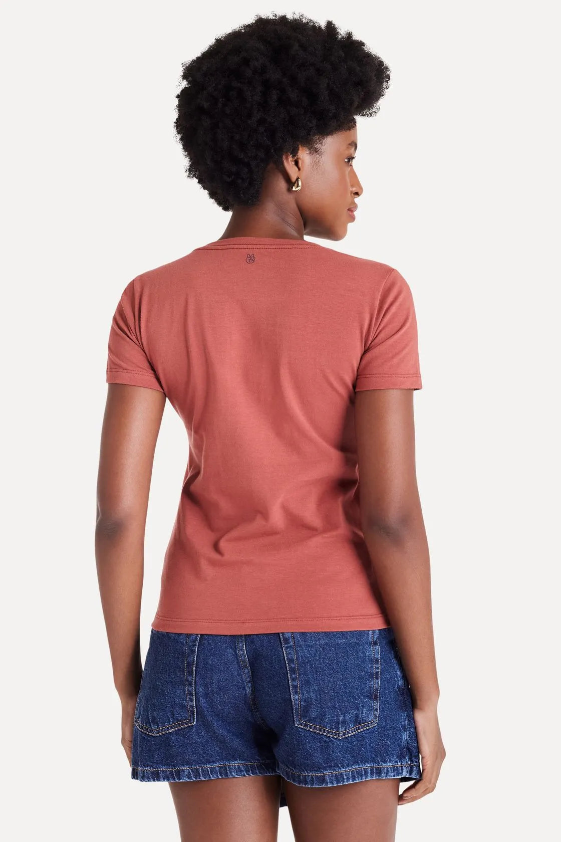 BLUSA MC FEM SIMPLES + TELHA
