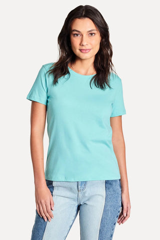 BLUSA MC FEM SIMPLES ACQUA