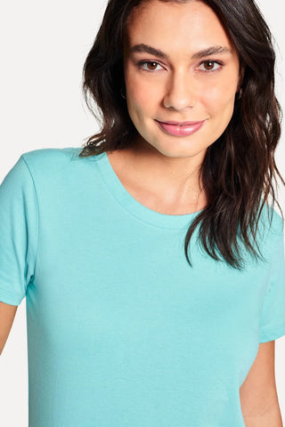 BLUSA MC FEM SIMPLES ACQUA