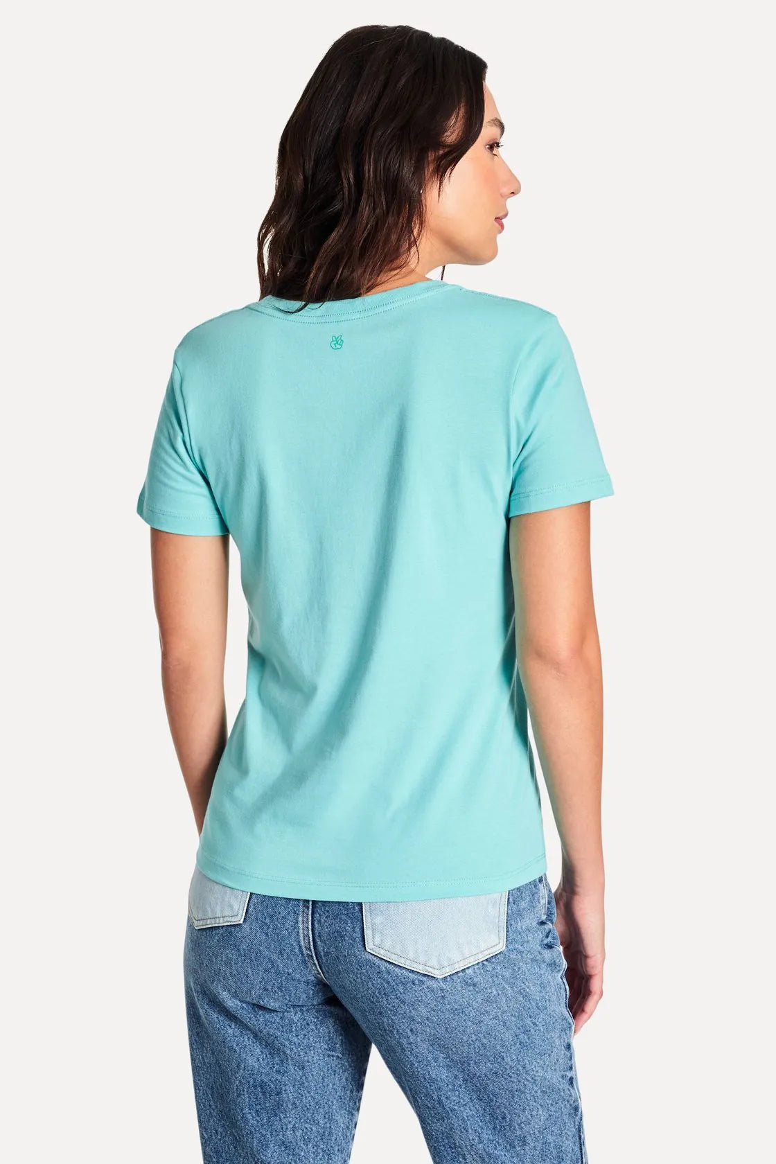 BLUSA MC FEM SIMPLES ACQUA