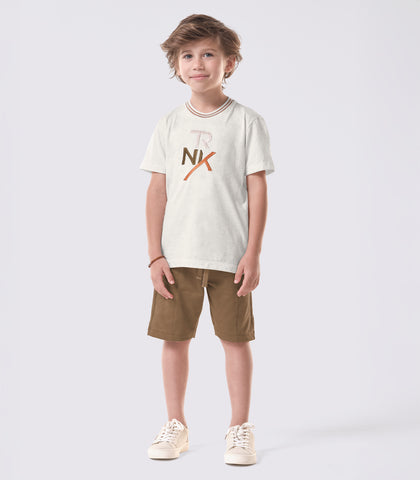 CONJ MAS CAM MM LINHO TRNX BORD BERM MLT OFF WHITE/CAMEL