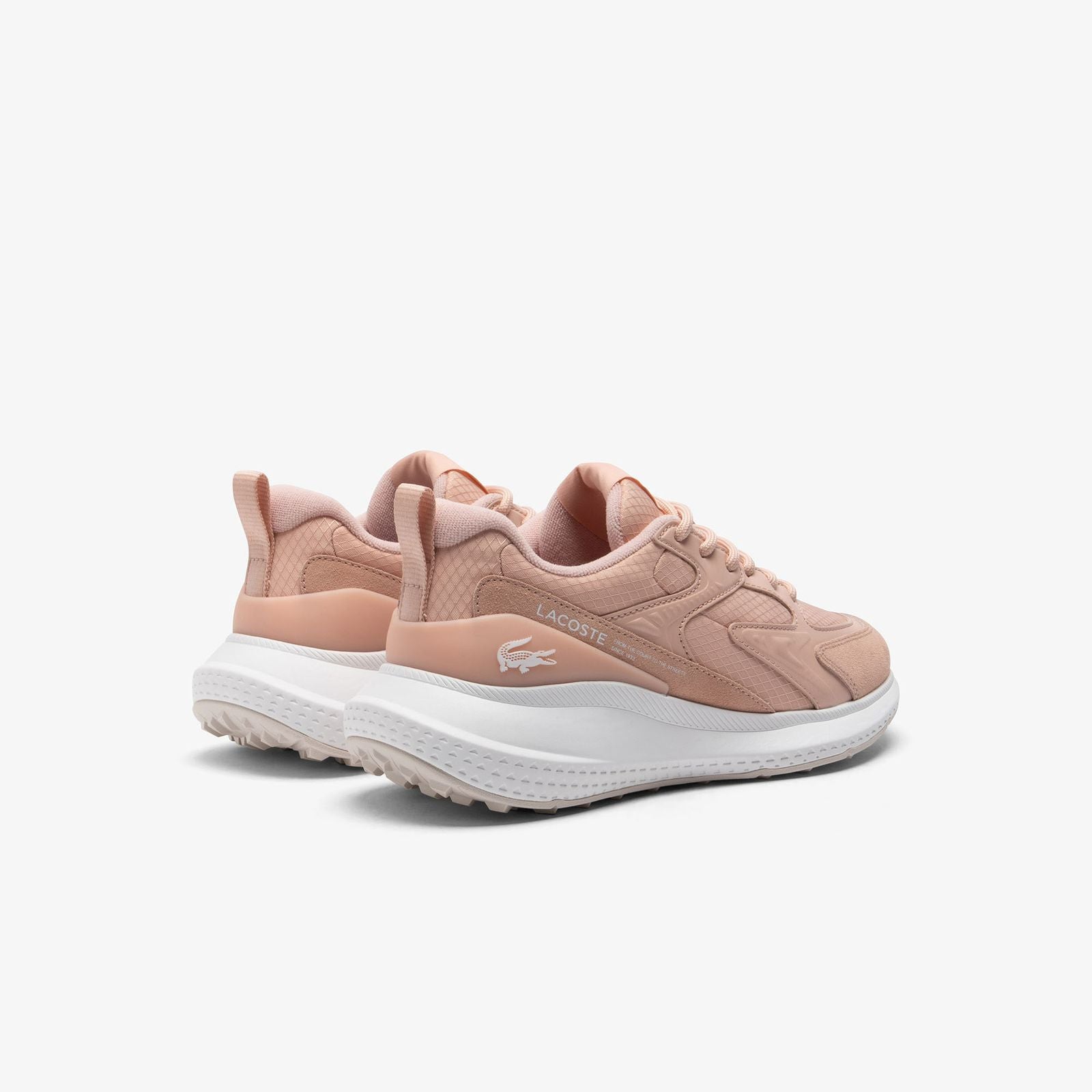 TENIS FEM ATHLEISURE SNKR HOMME TEXTILE ROSA/BRANCO