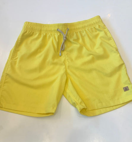 SHORT LINHO MASC LISO AMARELO AMARELO