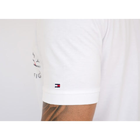 POLO TOMMY MAS WCC SOLID BADGE REGULAR BRANCO