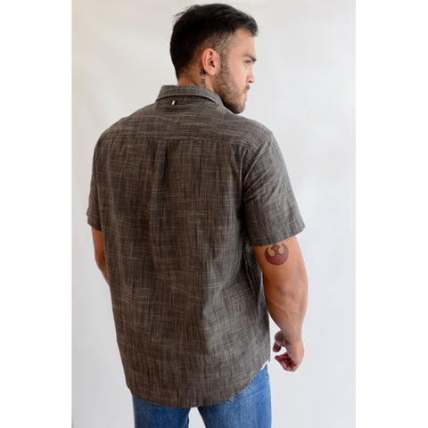 CAMISA RESERVA MASC MC SAMOA KHAKI KHAKI