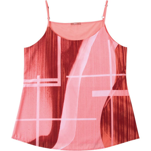 BLUSA VISC ALCA AJUST GL RED EST ABST FR SALMAO