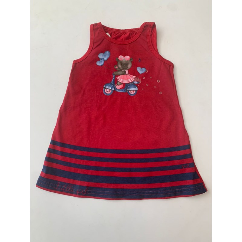 VESTIDO FEMININO INFANTIL ELIAN - P/M/G UNICA