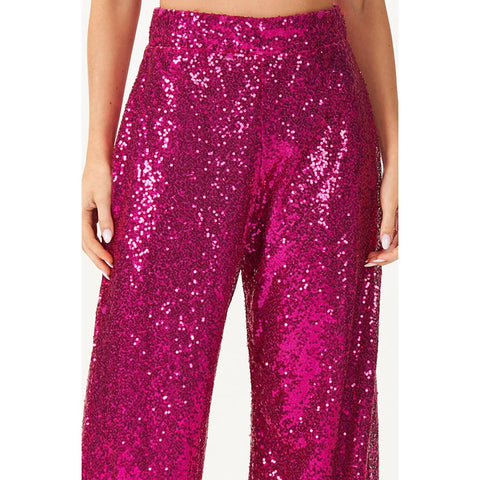 CALCA FLARE PURO LUXO ROSA PINK ROSA PINK