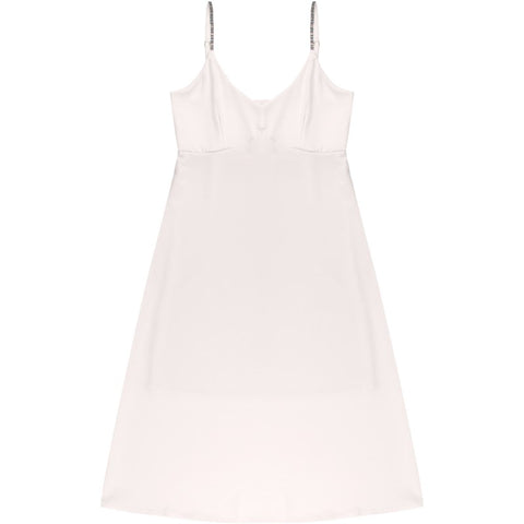 VESTIDO MIDI VISC ALCA AJUST C DET GL V BRANCO