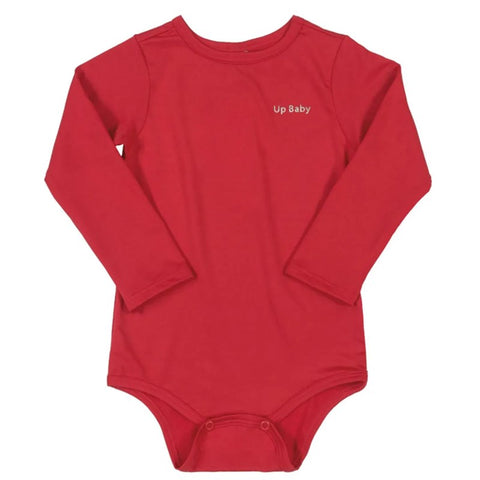 BODY ML PROTECAO UV UP BABY - P/G VERMELHO