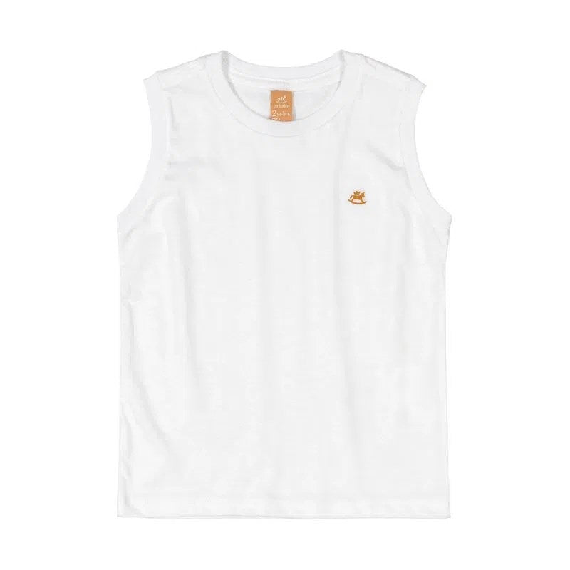 REGATA MASCULINA INFANTIL UP BABY - 4/10 BRANCO