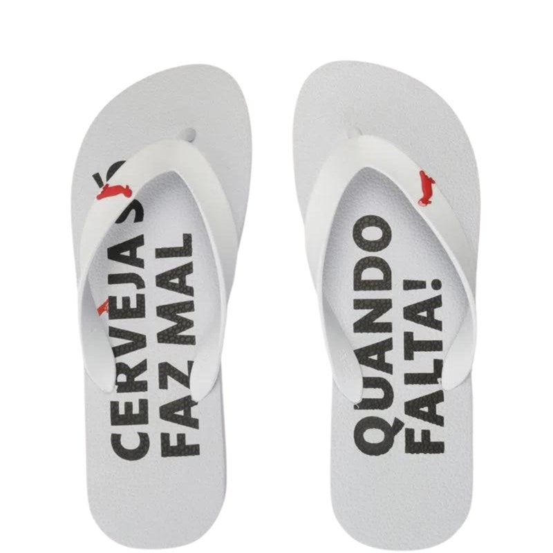 CHINELO MASC RESERVA KIT BEER BRANCO BRANCO