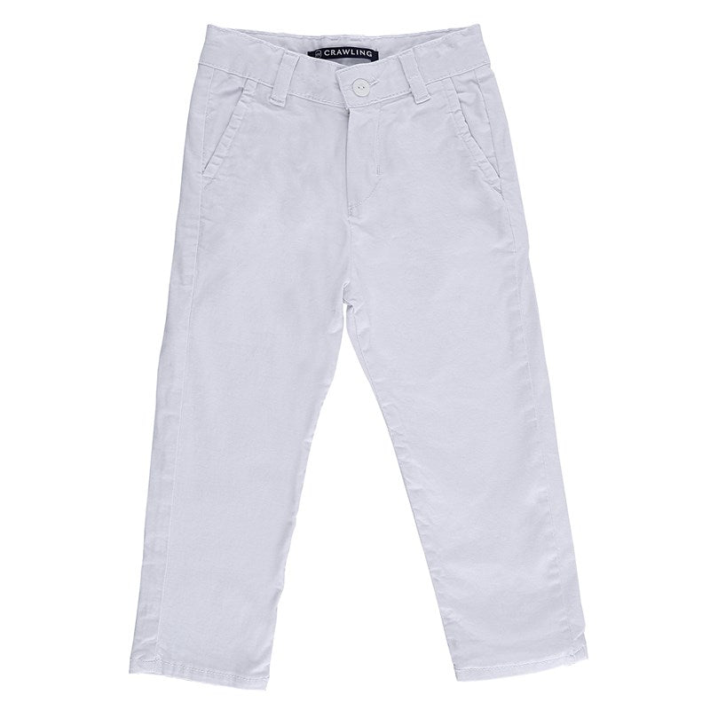 CALCA MASC ALFAIATARIA CRAWLING BRANCO - BRANCO