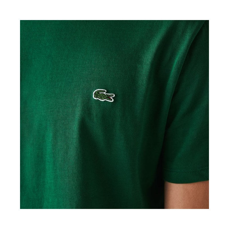 CAMISETA LACOSTE MC MASC BASICA 132 VERDE