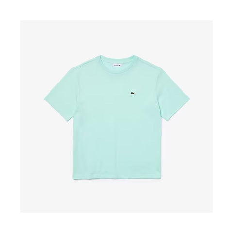 BLUSA FEM MC LACOSTE NRE VERDE CLARO VERDE CLARO