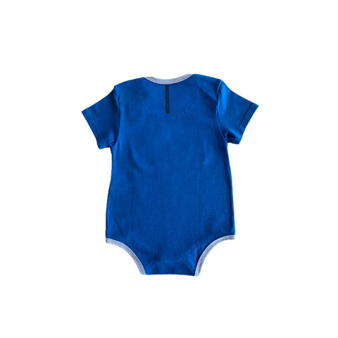 BODY CKJ MASC BEBE LOGO BOX AZUL ROYAL ROYAL