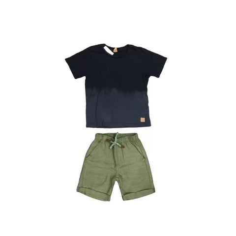 CONJUNTO MASCULINO INFANTIL UP BABY - P/ PRETO