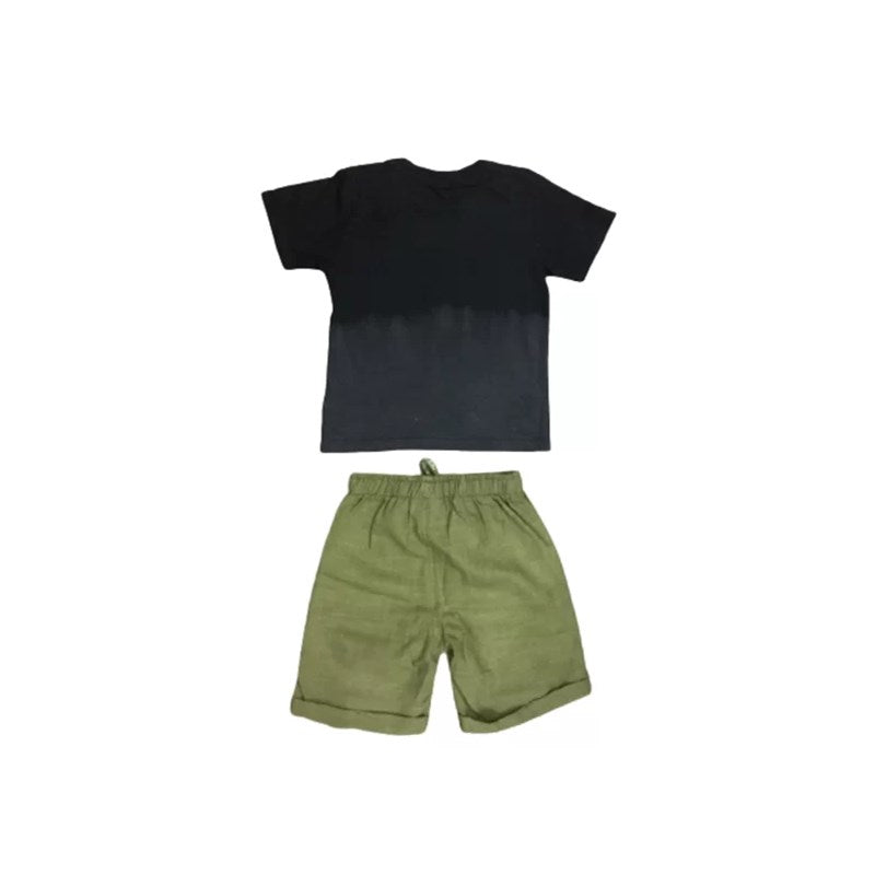 CONJUNTO MASCULINO INFANTIL UP BABY - P/ PRETO