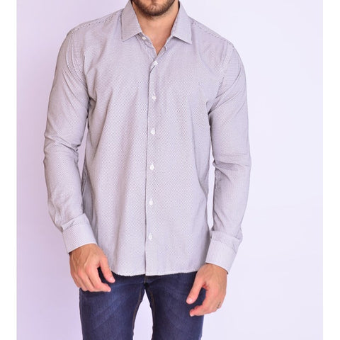 CAMISA OGOCHI ML ESSENCIAL SLIM BRANCO