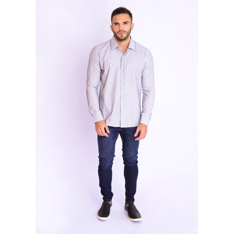 CAMISA OGOCHI ML ESSENCIAL SLIM BRANCO