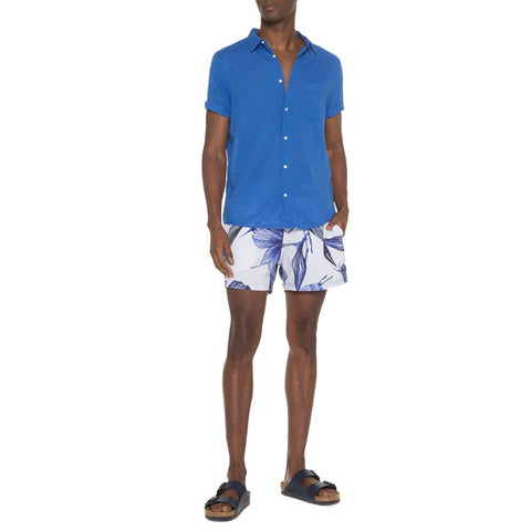 BERMUDA OSKLEN MASC BOTTOM TECIDO OFF WHITE