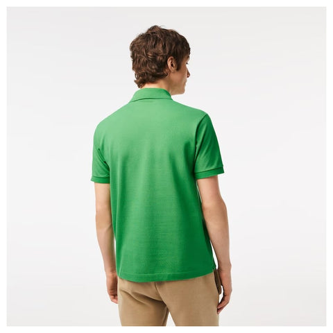 POLO LACOSTE MC MASCULINA BASICA L94 VER VERDE BANDEIRA