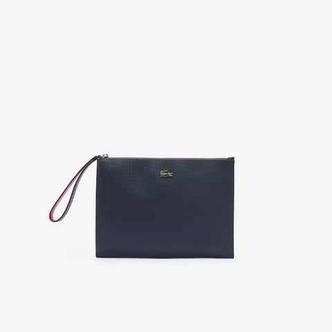 BOLSA CLUTCH FEM LACOSTE 166 MARINHO MARINHO