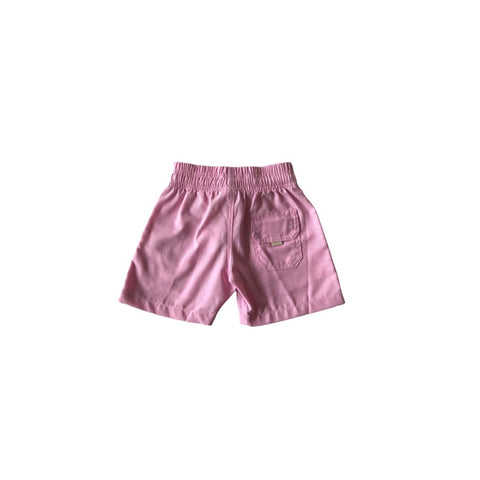 SHORT LINHO MASC KIDS LISO ROSA CLARO