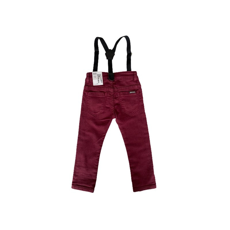 CALCA MASCULINA SKIN CRAWLING - 1/3 MARSALA